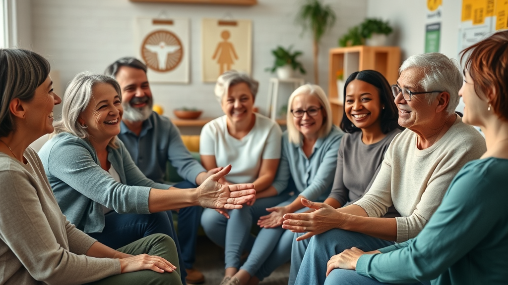 lifestyle change for weight loss, group support, community encouragement, natural interaction